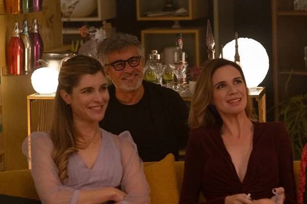 Vittoria Puccini, Paolo Genovese, Emanuela Fanelli - Bláznivě - Z natáčení
