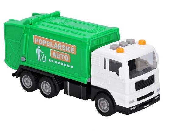 Popelářské auto s efekty a písničkami Míši Růžičkové, 17cm