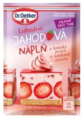 Dr. Oetker Jahodová náplň 50g