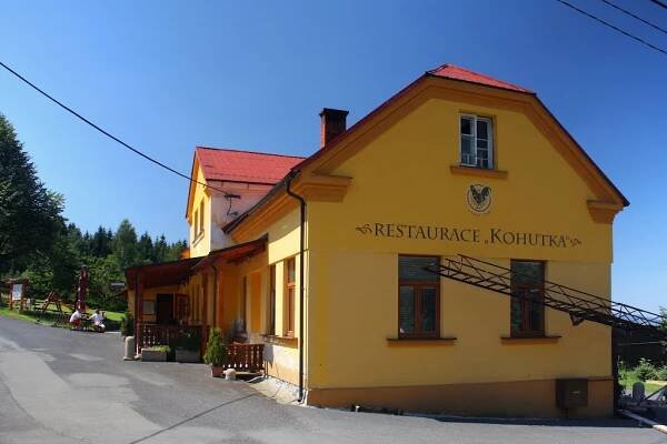 Restaurace Kohutka ve Vyšních Lhotách