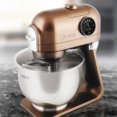Kuchyňský robot Vigan Optimus smart 1200 10 v 1 měděná barva
