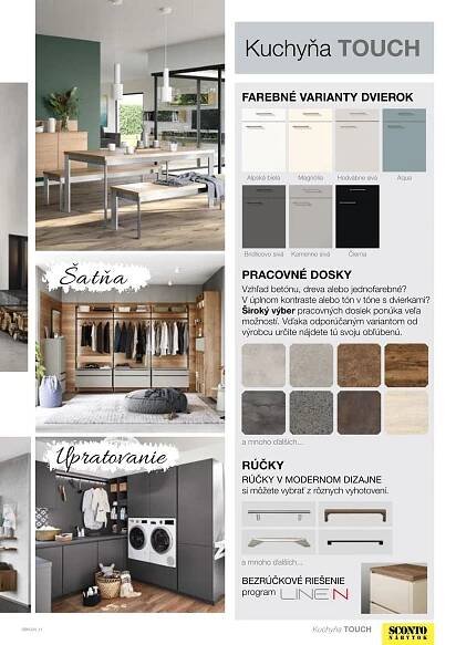 Sconto nábytek katalog - Kuchyně od 01.01.2025 | Strana: 17 | Produkty: Nábytek, Desky, Kuchyně