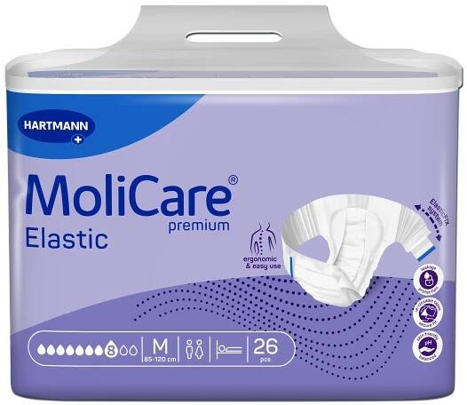 MoliCare Elastic 8 kapek vel. M inkontinenční kalhotky 26 ks