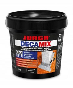 Pokrývačská hmota Jurga DECAMIX pro rychlé opravy 1kg Kód výrobce JURGA DECAMIX 1KG