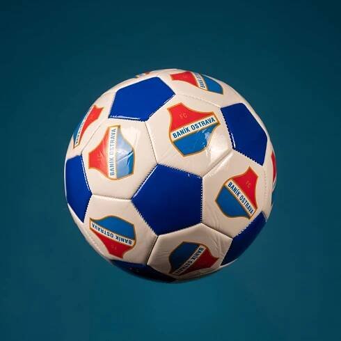 Fotbalový míč velký FC Baník Ostrava