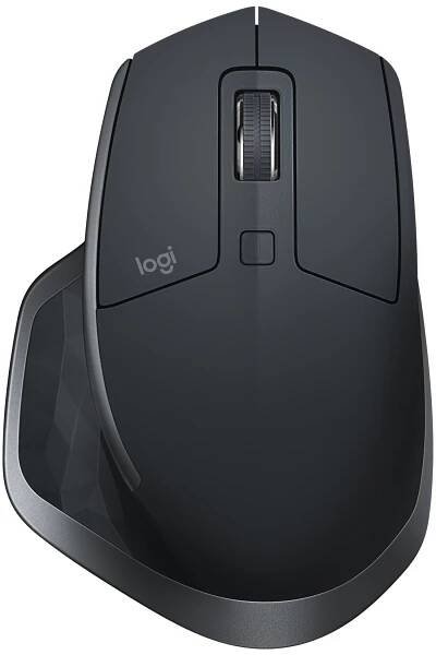 Logitech MX Master 2S černá / bezdrátová optická myš / 7 tlačítek