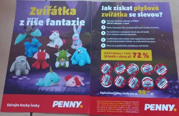 Daruji za odvoz penny body