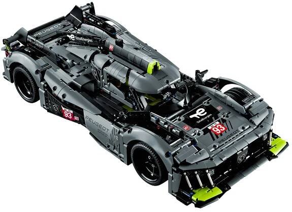 Novinka v LEGO Technic 2023: Peugeot 42156X9 8h Le Mans Hybrid Hypercar set 24 je online v obchode