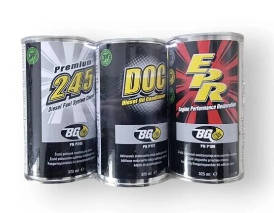 BG Kit 6575 Naftový Motor Bez Trychtýře A Krabičky - dekarbonizační sada - 1325kč