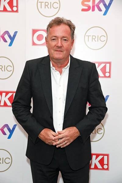 Piers Morgan at the TRIC Awards.