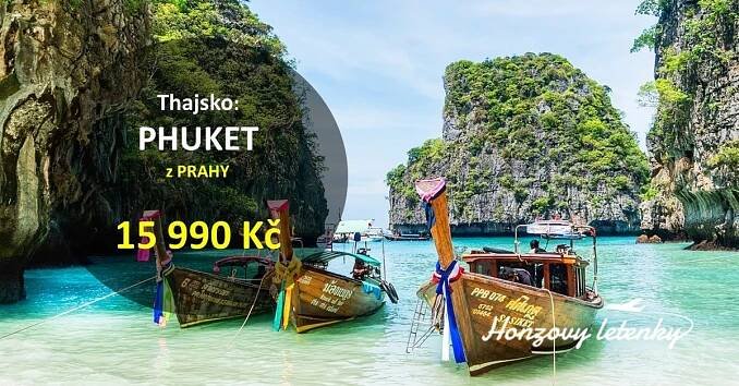 Thajsko: PHUKET - Honzovy letenky