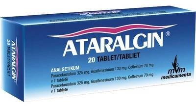 Ataralgin 20 tablet