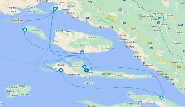Mapa trasy