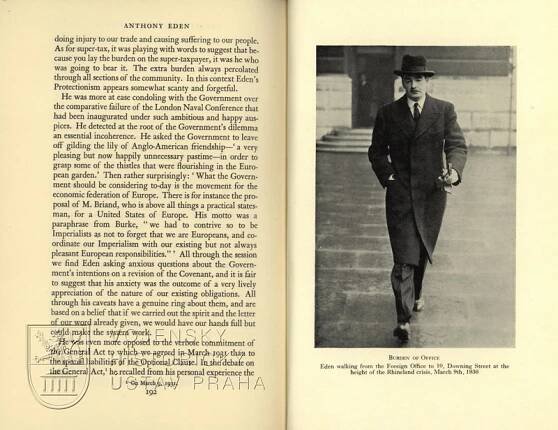 JOHNSON, Alan Campbell. Anthony Eden: a biography.