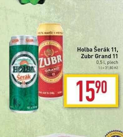 Holba Šerák 11 (plechovka) 500ml