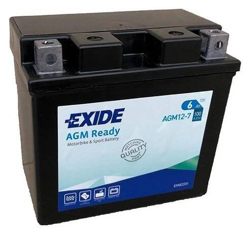 Exide AGM12-7 12V 6Ah 100A od 650 Kč