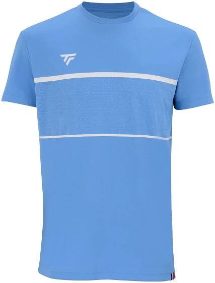 Pánské tričko Tecnifibre Club Tech Tee Azur