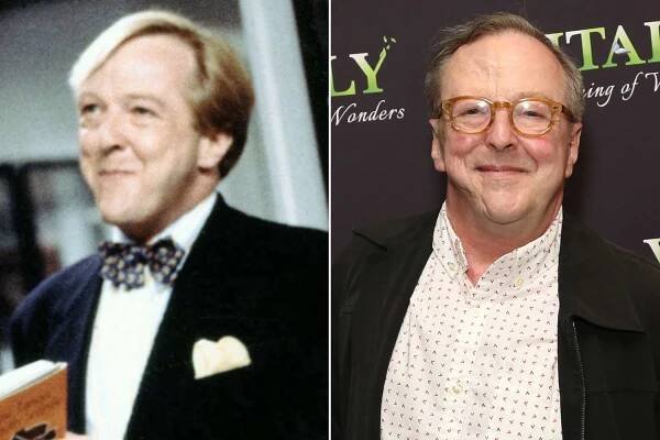 FRASIER, (from left): Kelsey Grammer, Dan Butler, Edward Hibbert, Peri Gilpin, 1993-2004; Edward Hibbert attends the Off-Broadway Opening Night arrivals for 'Vitaly: An Evening of Wonders'