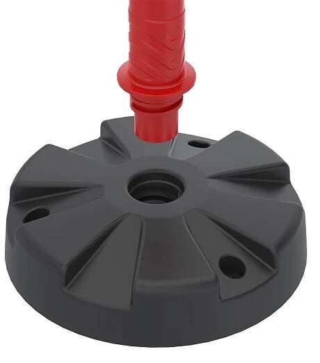 Výstražný vymezovací sloupek DZ 100 cm - sada 4 ks + řetez 25 m| vmbal.cz