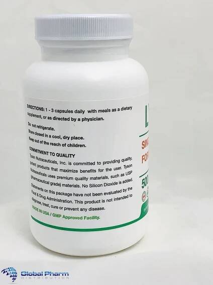 L-LYSINE (LYSINYL) (100 Caps) | Global Pharm Distribution, LLC