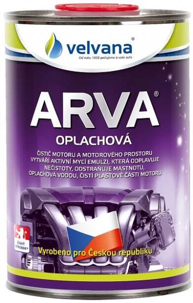 Čistič motorů Arva oplachová 1l - CZ verze Velvana