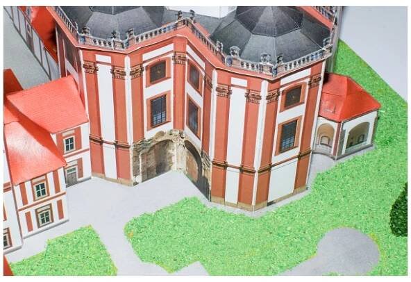 Vystřihovánka Poutní areál Mariánská Týnice
