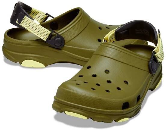 Pánské pantofle Crocs Classic All Terrain Clog vel. 12 46-47 Aloe