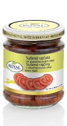 Royal sušená rajčata ve slunečnicovém oleji 