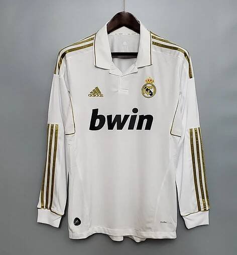 Real Madrid long sleeves retro jersey 2011/2012 - xclusivejerseys