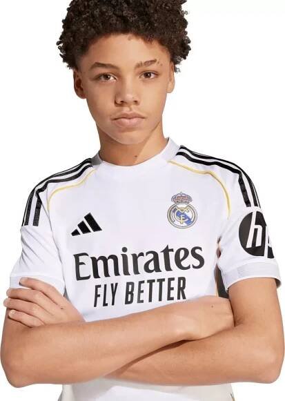 Dětský domácí dres s krátkým rukávem adidas Real Madrid 2025/26