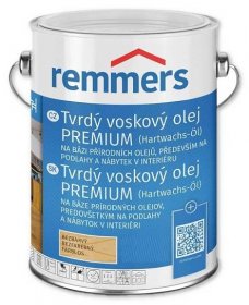 2,5 l Remmers Tvrdý voskový olej PREMIUM (Hartwachs-Öl), 8 odstínů