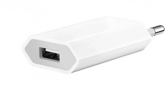 Apple 5V 1A USB Adapter White (Bulk)