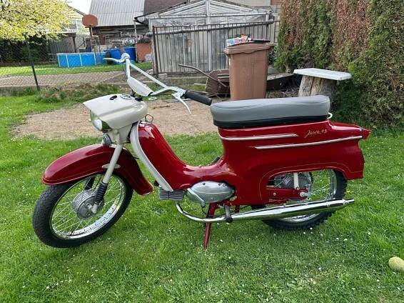 Jawa 50/05 sport po renovaci.