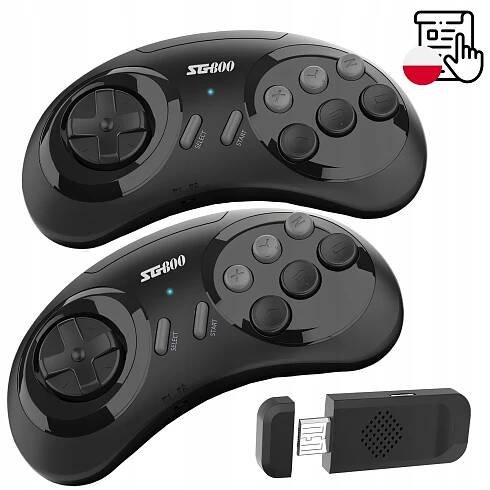 TELEVIZNÍ HRA 5000+ HER RETRO MINI BEZDRÁTOVÁ TELEVIZNÍ KONZOLE HDMI 90. LÉTA za 376.00CZK - Allegro