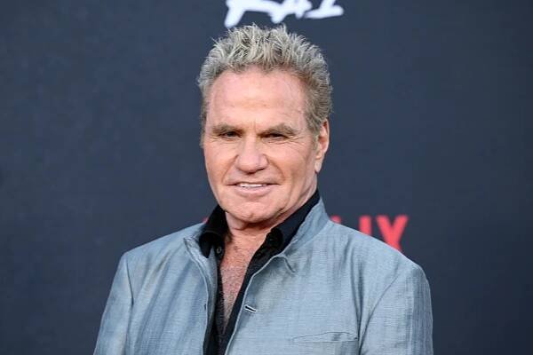 Martin Kove at the "Cobra Kai" Season 6 premiere in July 2024