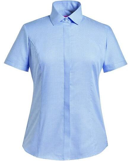 Dámská košile pepito Napoli Brook Taverner Semi fitted Easy iron Krátký rukáv