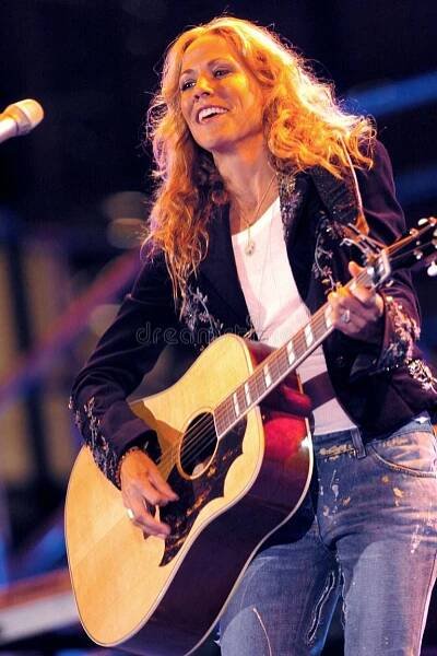 Verona Italy 2005-09-13: Live concert of Sheryl Crow during the Festivalbar at the Arena. Star sessions stock images, royalty-free photos and pictures
