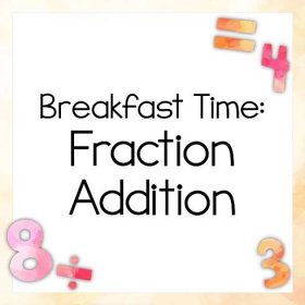Bountiful Breakfast: Fraction Challenge - Digital Math Games