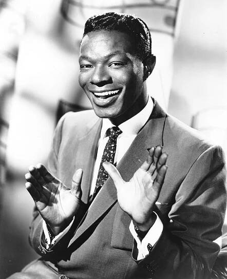 Jolly Nat King Cole Portrait Wallpaper