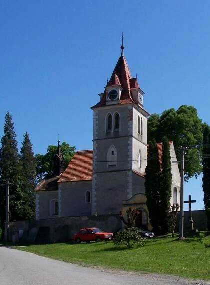 Vojkov - Kostel sv. Jakuba - Kostel