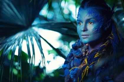 Avatar žena v kouzelný les — Stock obrázek