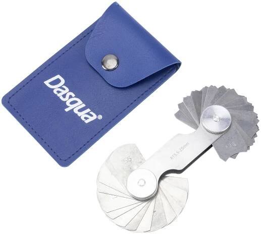 Dasqua 1351-0015 Metrické závitové měrky 15.5 - 25 mm