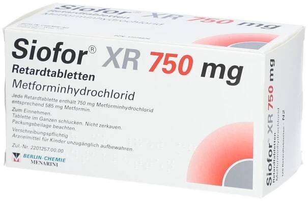 Glucophage xr 750 mg cena