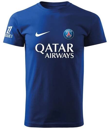 Pánské Tričko Paris Saint-Germain FC - Modré