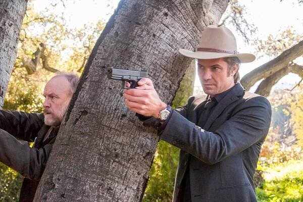 Strážce pořádku - The Hatchet Tour - Z filmu - Jim Beaver, Timothy Olyphant