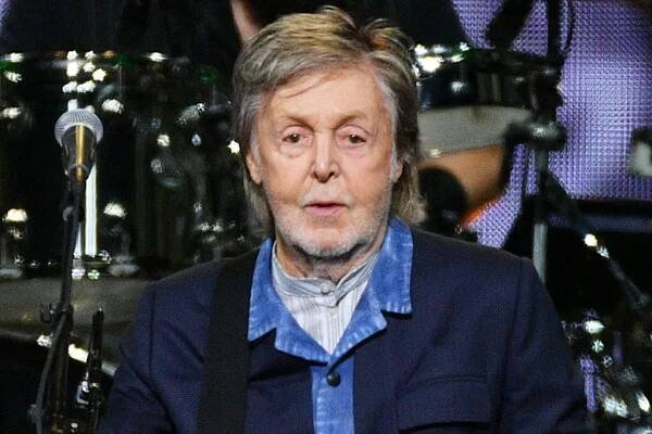 Sir Paul McCartney performs