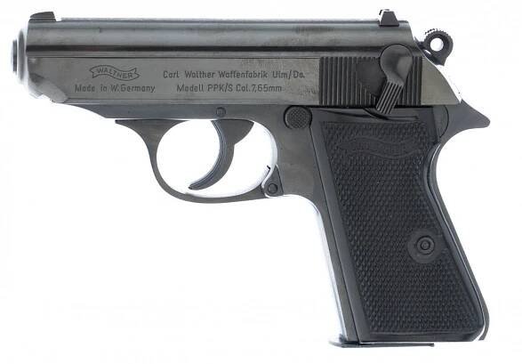 Pistole samonabíjecí Walther PPK/S - 7,65mm (TOP) č.1