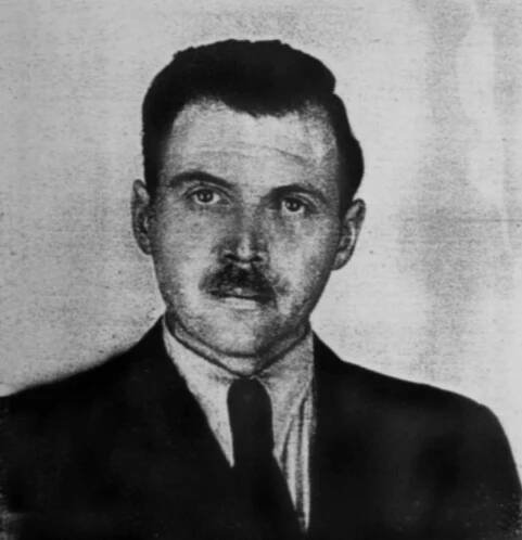 Foto k tématům Josef Mengele, druhá světová válka, Osvětim, koncentrační tábory