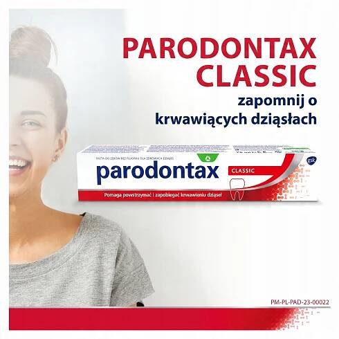 Parodontax Bělící zubní pasta 75 ml Váha 150 g