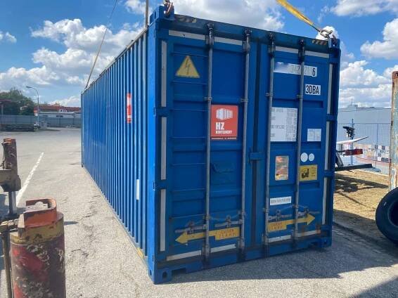 Kontejner pro zemědělské účely 6 metrů, DOPRAVA ZDARMA, HZKU 253 622-4 - HZ CONTAINERS.com